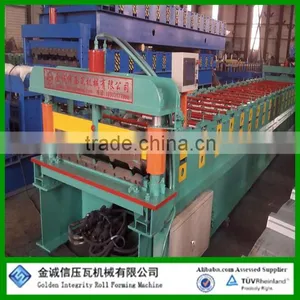Color Stee Material Corrugated Roofing Sheet thumbnail-1