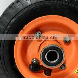 Pneumatic 6*2 Inch Rubber Wheel thumbnail-1