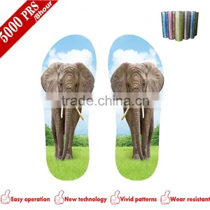 Elephant Design Heat Transfer Film for Shoes Sandals Decoration Accessory thumbnail-1