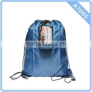 2014 Promotion Gym Drawstring Bag Backpack thumbnail-1