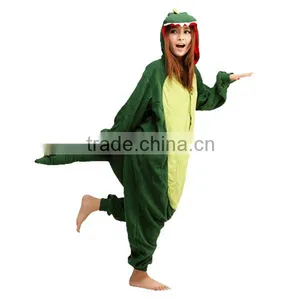 New Mythical Creature Dinosaur Adult Animal Full Body Pajamas Party Costume thumbnail-3