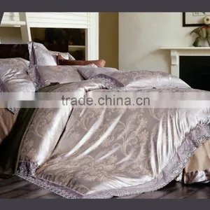 Hot Sale Jacquard Bedding Set Hotel Bed Linen Set thumbnail-1
