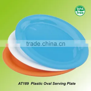 Oval Shape Plastic Plate For BBQ thumbnail-1