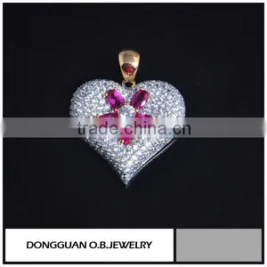 Crystal Necklace Pendant /White Gold Necklace Jewelry Wholesale /Necklace Chain thumbnail-6