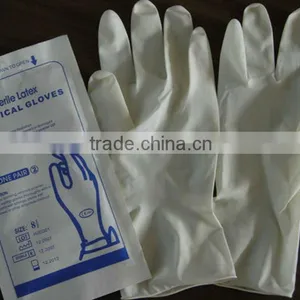 Whole-sale Sterile Powder Free Latex Surgical Gloves thumbnail-4