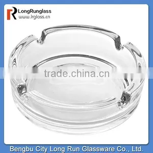 LongRun Best Selling Home Products Simple Design Glass Ashtrays Wholesale Glassware thumbnail-1