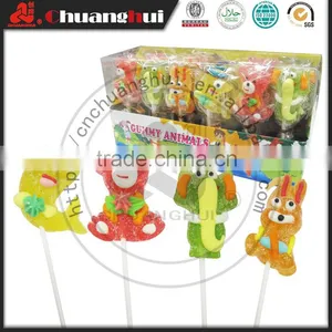 Halal Fruit Jellypop Candy Gummy Animals thumbnail-1