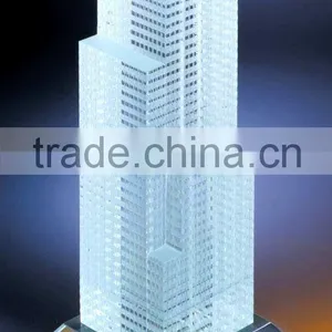 2016 Wholesale Crystal Building Model in Modern Design thumbnail-1