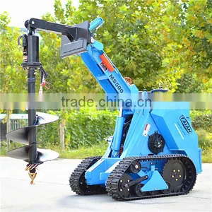 Farm Machinery Equipment MS500 Skid Loader With Digger thumbnail-1