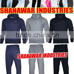 Tracksuit Fleece Skinny Slim Joggers Pants Bottoms & Zipper thumbnail-1