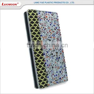 Wholesale Mobile Phone Accessories Diamond Leather Flip Wallet Case for Samsung Galaxy j7 thumbnail-4