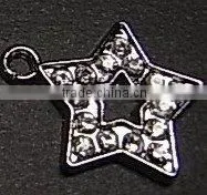 Letter Charms,letter Pendant,Star-shaped Pendant thumbnail-1