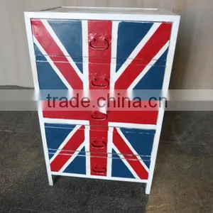 METAL 5 DRAWER FLAG CABINET thumbnail-1