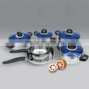 10pcs Stainless Steel Cookware Set thumbnail-1
