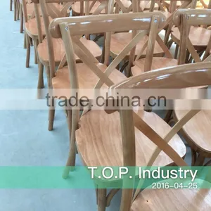 Beech Natural Crossback Chairs thumbnail-4