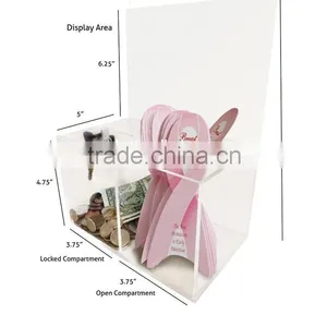Wholesale Acrylic Donation Containers thumbnail-1