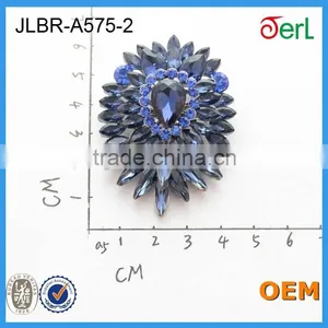 Lovely Large Crystal Brooch for Garment Accessories thumbnail-5