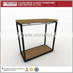 Clothes Retail Store Wooden Rack Shelves thumbnail-1