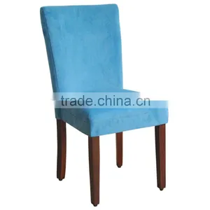 American Style Wooden Chiar Fabric Chair Dining Room Chair thumbnail-2
