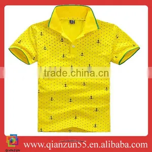Custom T-shirt for Men Cotton Mens T-shirt Mens Cotton Turtleneck T-shirts thumbnail-1