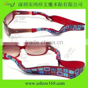 Custom Logo Print Promotional Neoprene Sunglass Neck Strap thumbnail-1