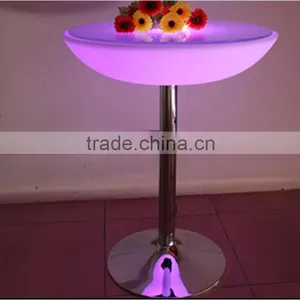 Led Glowing Skinny Coffee Table thumbnail-3