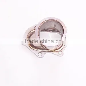 5 Bolt Turbo Downpipe Flange To 3" V Band Conversion Adaptor With V-band Clamp Kits thumbnail-2