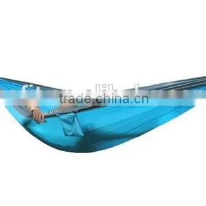 Portable Outdoor Swing Fabric Camping Hanging Hammock Parachute Bed Parachute Nylon Hammock thumbnail-5