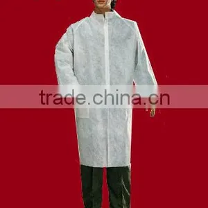 40gsm Non Woven White Doctor Disposable Gown thumbnail-1