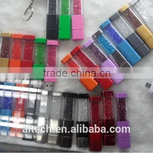 Beautiful Crystal Pen USB Crystal Pen With USB Inside Design With 4GB thumbnail-3
