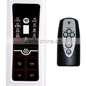 220V ABS Stand Fan Round Base Electric Fan Supplier thumbnail-5