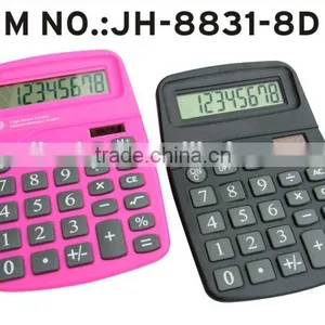 Promotional Gifts Solar Electronic Dual Power Calculator, 8 Digit Calculator thumbnail-1