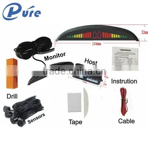 4 Sensors Electromagnetic Parking System LED Display Radar Detection System Sensor thumbnail-4