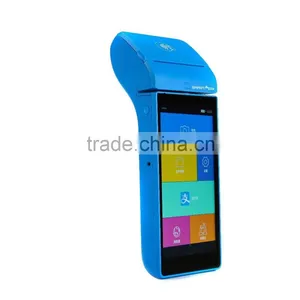 Handheld Pos With Integrated Printer With Magnetic IC Chip Smart Card Reader ( IOS 7816 ) EMV Compliant/NFC ( ISO 14443/15693) thumbnail-4