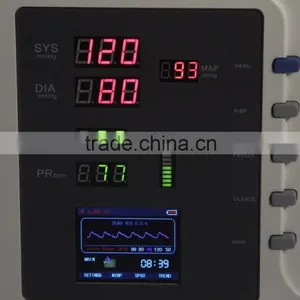 2016 Clinic Icu Use Multi-Parameter Equipment Portbale Medical Patient Monitor thumbnail-5