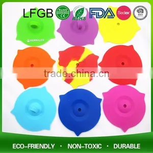 Promotion Gifts Cute Animal Shaped Silicone Coffee Cup Lid Drinking Cup Lids thumbnail-2