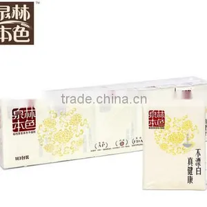 OEM Soft and Safe Handkerchief Paper 210mm* 210mm Pocket Tissue thumbnail-1