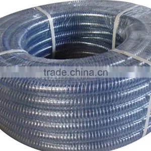 Transparent Pvc Steel Wire Reinforced Hose Flexible Plastic Pipe Tube PVC Hose thumbnail-2