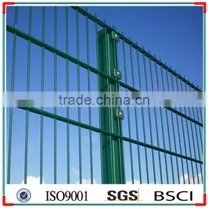 Outdoor Metal Fence, Double Top Rails Metal Fence thumbnail-3