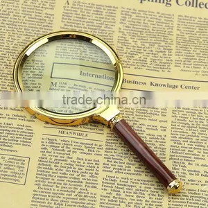 New 80mm Handheld 10X Magnifier Magnifying Glass Loupe Reading Jewelry 92U6 thumbnail-2