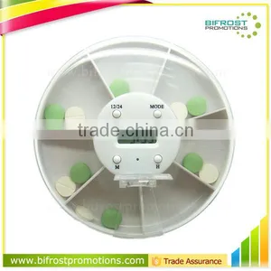 7 Day 5 Group Alarm Plastic Pill Reminder Pill Box With Alarm Timer thumbnail-1