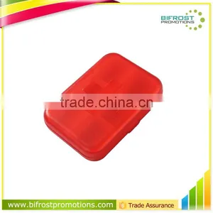 Red Cross Plastic 6 Compartment One Day Pill Box thumbnail-1