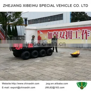 XBH 8X8-29(F) Forest Fire-fight Vehicle 8 Wheels All-Terrain Fire Fighting Emergency Equipment Amphibious Car ATV thumbnail-2