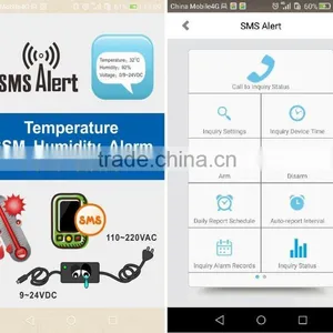 Wireless GSM SMS Temperature Humidity Monitoring Control Alarm thumbnail-2