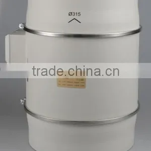 HF-315P IP44 Can be Designed With Temperature Sense Time Delay Exhaust Air Duct Fan thumbnail-1