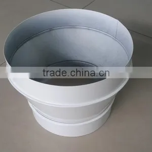 8"*6" Inches High Quality Stainless Steel Round Air Ventilation Duct Reducer for Hydroponics Greenhouse Growing System thumbnail-1