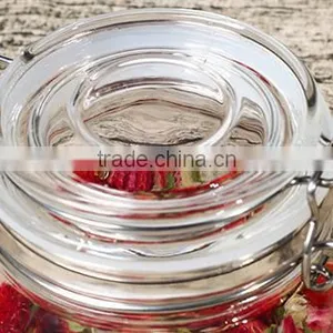 Wholesale High Quality Glass Jars With Metal Clip(HLTH-S027) thumbnail-5