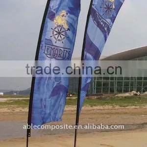 Beach Flag and Telescopic Pole thumbnail-1