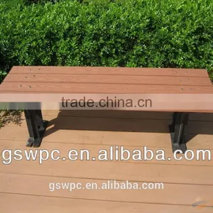 Wood and Plastic Composite Bench for Garden and Park thumbnail-1
