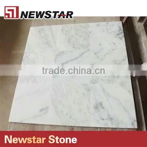 Newstar Cheap Guangxi White With Black Grey Veins China Marble Tile thumbnail-2